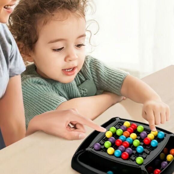 NWT Intellectual Chess Game with Colored Marbles - Picture 4 of 8